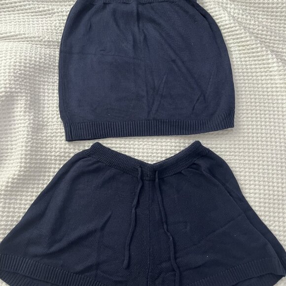 Other | Blue Knit Set | Poshmark